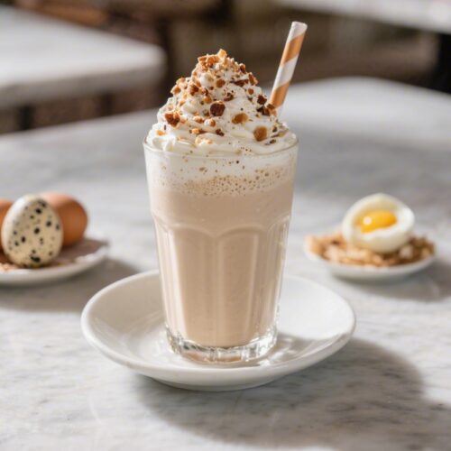 Speckled Egg Malted Milkshake