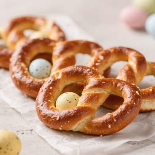 Soft Pretzel Easter Egg Twists