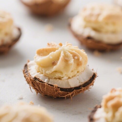 Coconut Nest Macaroons