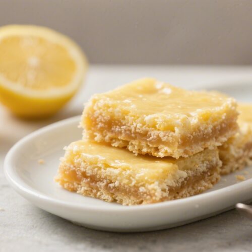 Monk Fruit Sweetened Lemon Bars