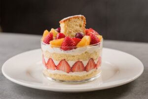 Classic Strawberry Fruit Trifle