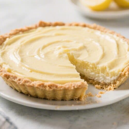 No Bake Lemon Icebox Pie