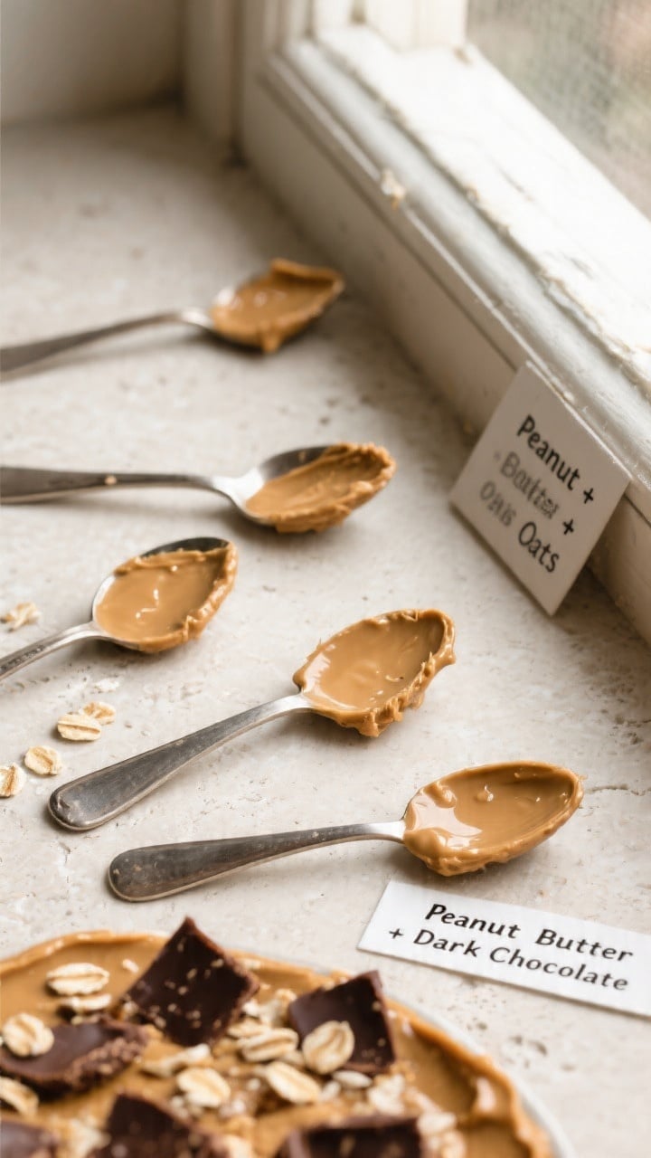 5 tablespoons to show homemade charm, natural window light from the side creating soft highlights, c