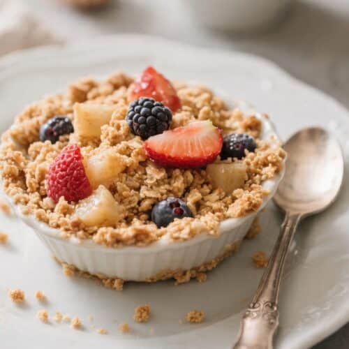 Summer Fruit Crumble