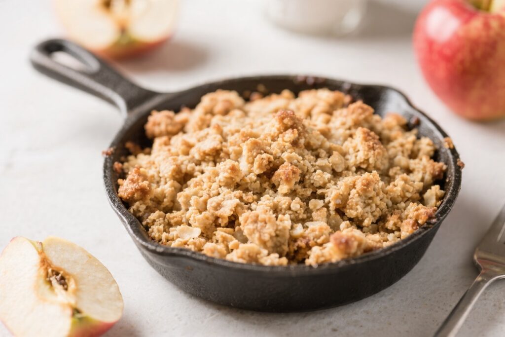 Air Fryer Apple Crumble