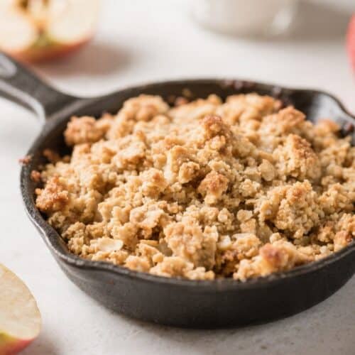 Air Fryer Apple Crumble