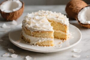 5 Ingredient Coconut Cake