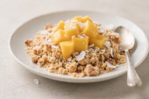 Mango Coconut Crumble