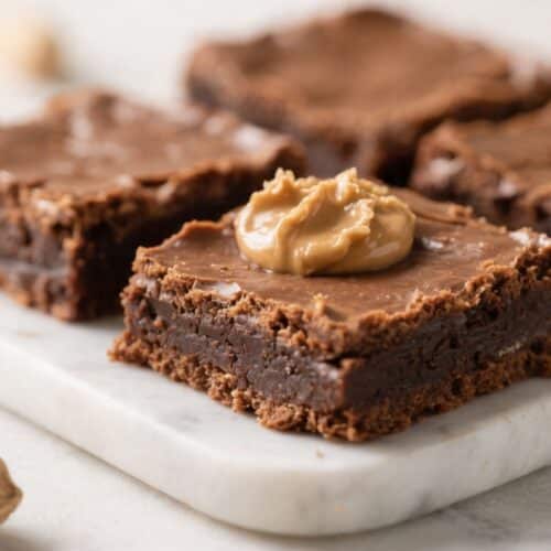 5 Ingredient Peanut Butter Brownies