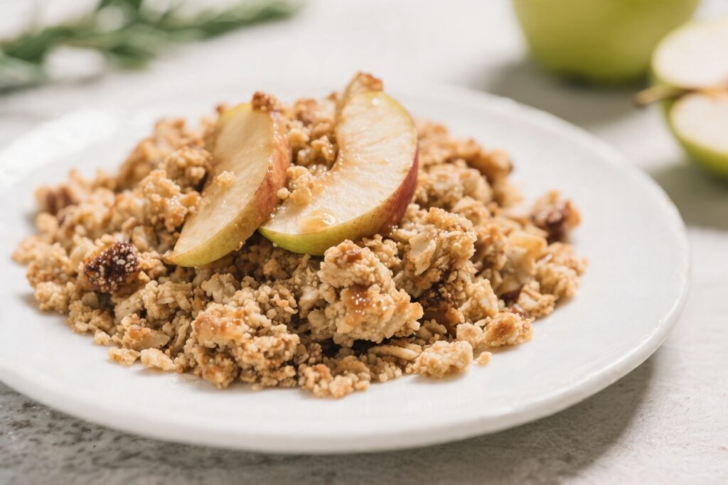Vegan Apple Crumble