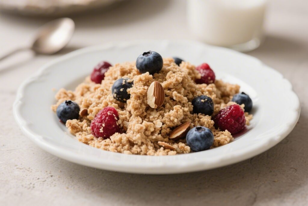 Gluten Free Berry Crisp With Almond Flour