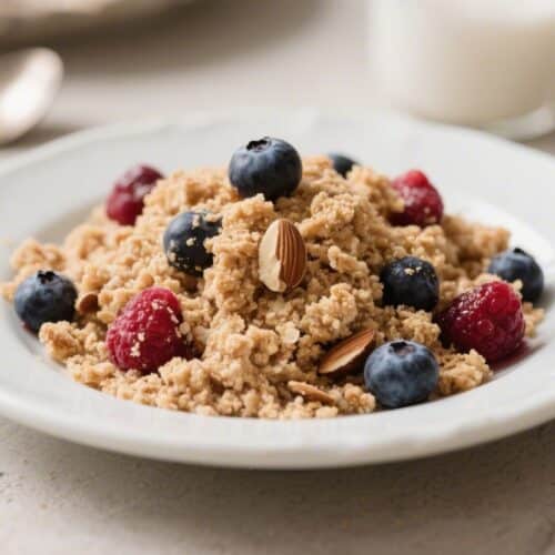 Gluten Free Berry Crisp With Almond Flour