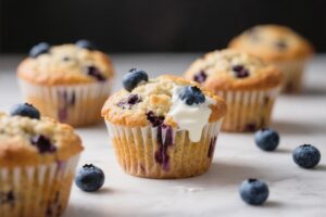 Blueberry Protein Muffins