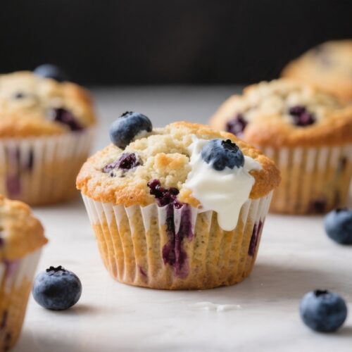 Blueberry Protein Muffins