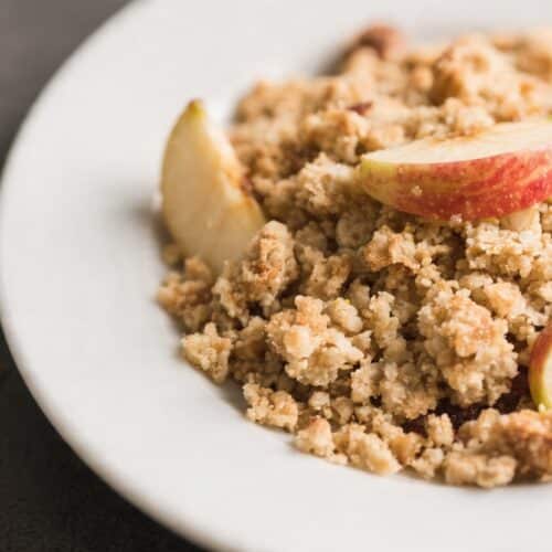 Healthy Apple Crumble (No Sugar)