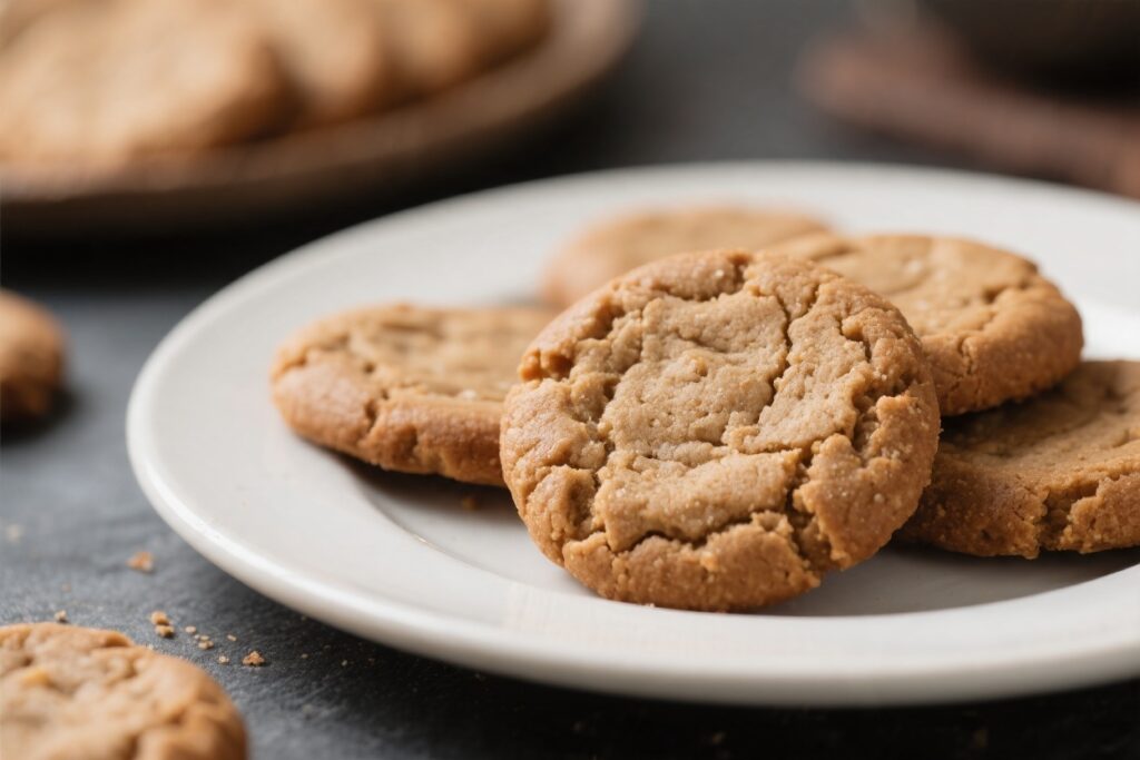 3 Ingredient Brown Sugar Cookies