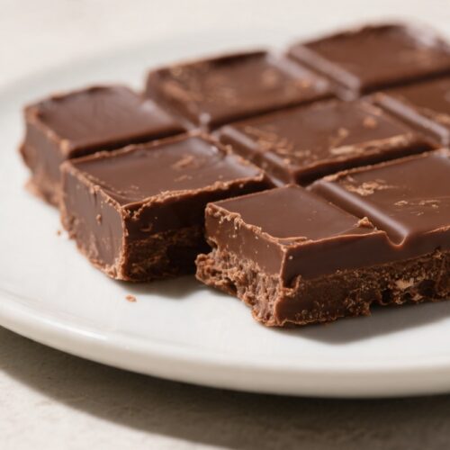 3 Ingredient Chocolate Fudge