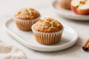 5 Ingredient Cinnamon Apple Muffins