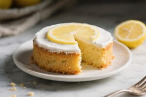 3 Ingredient Lemon Cake