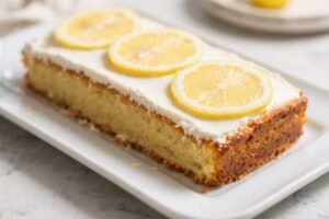 Easy Lemon Traybake Cake