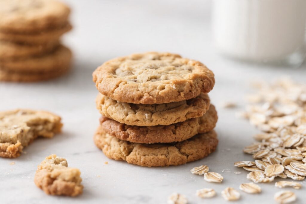 5 Ingredient Oatmeal Cookies