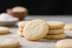 Easy 3 Ingredient Sugar Cookies