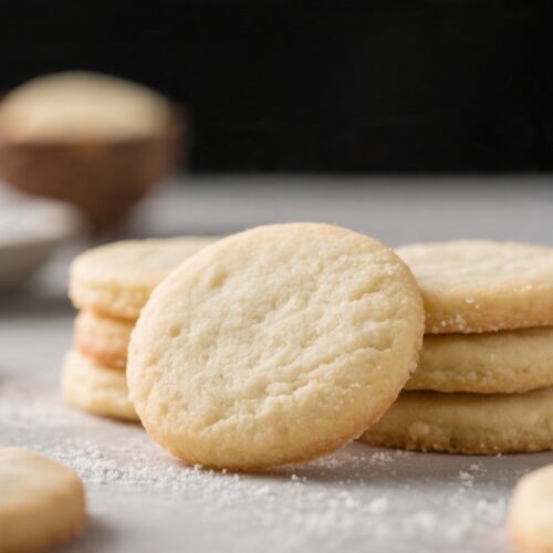 Easy 3 Ingredient Sugar Cookies
