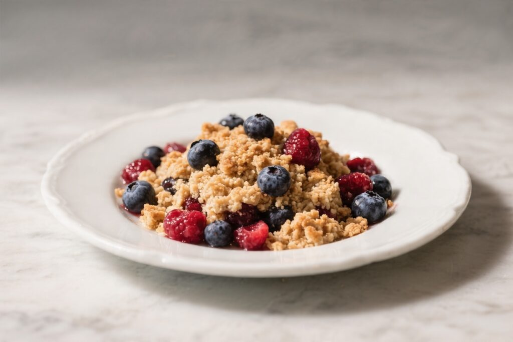 Mixed Berry Crumble