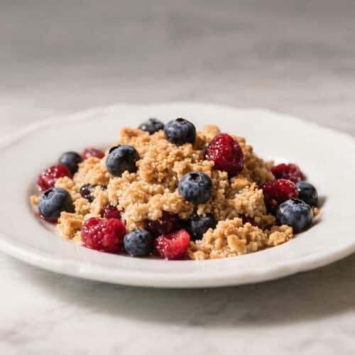 Mixed Berry Crumble