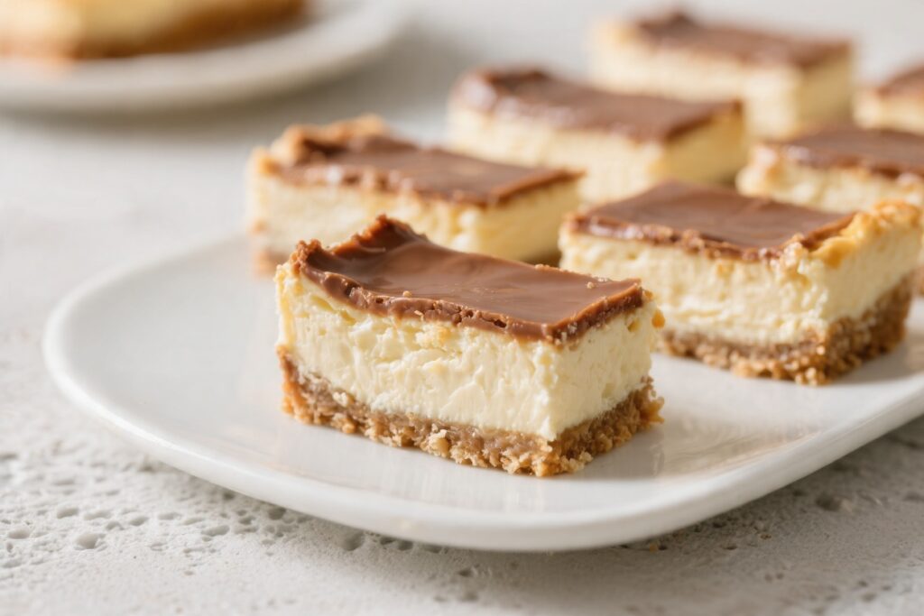 4 Ingredient Cheesecake Bars