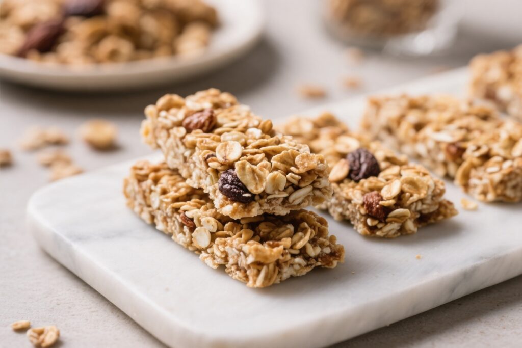 Healthy 5 Ingredient Granola Bars