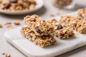 Healthy 5 Ingredient Granola Bars