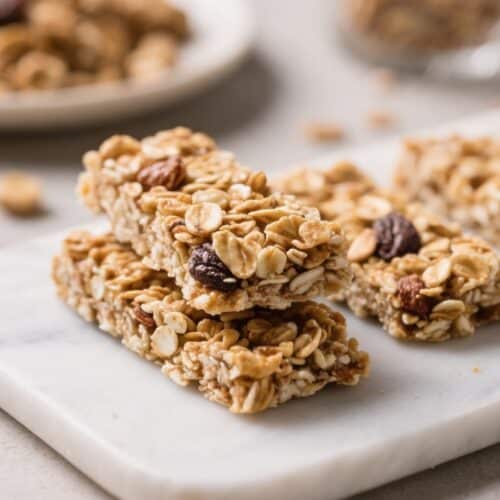 Healthy 5 Ingredient Granola Bars