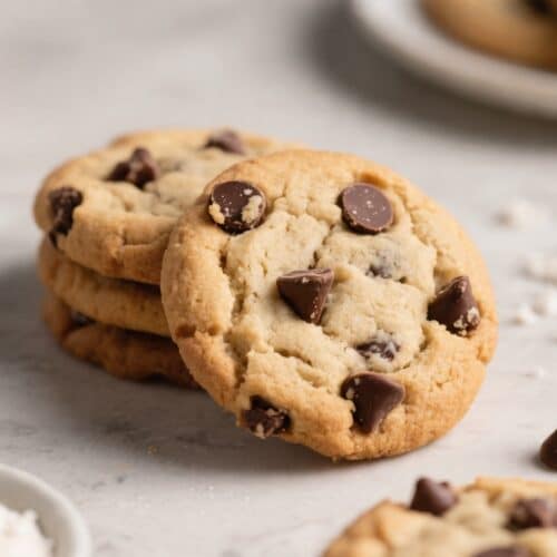 4 Ingredient Chocolate Chip Cookies