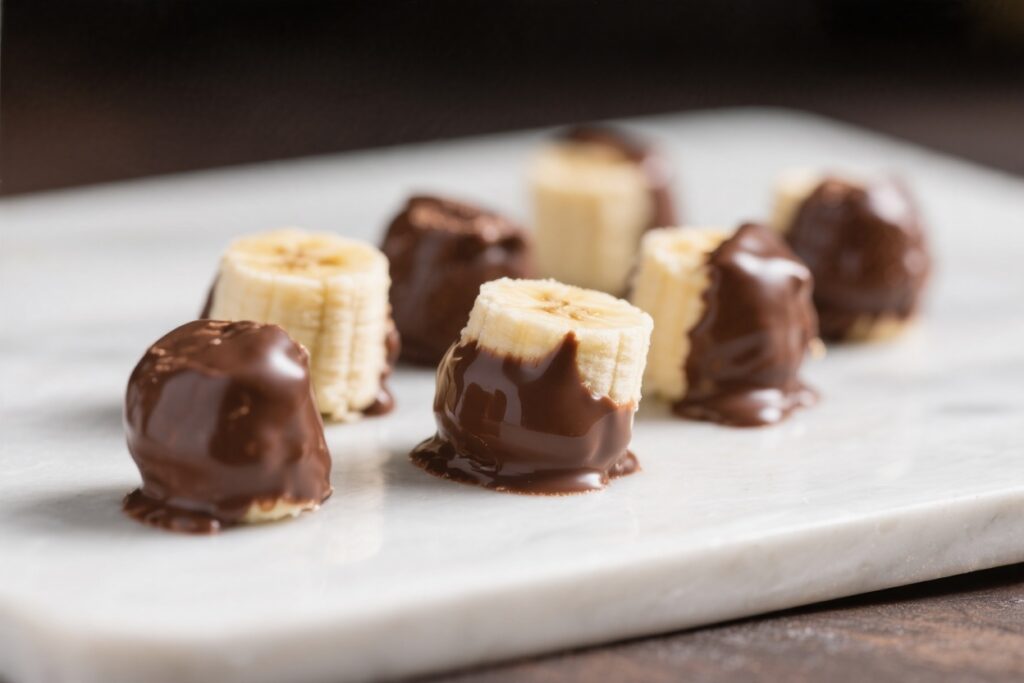 Frozen Banana Dessert Bites