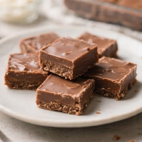 Quick 4 Ingredient Fudge Bars