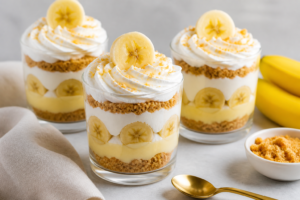 Banana Cream Dessert Cups