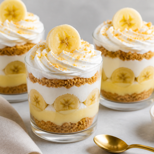 Banana Cream Dessert Cups