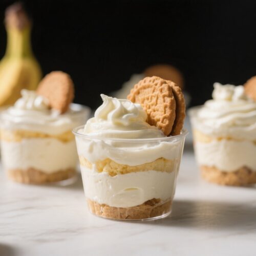 Easy Banana Pudding Dessert Cups with Vanilla Wafers