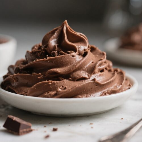 3 Ingredient Keto Chocolate Dessert Mousse