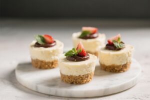 No Bake Keto Dessert Cheesecake Cups