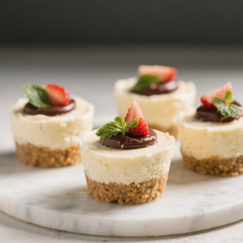 No Bake Keto Dessert Cheesecake Cups