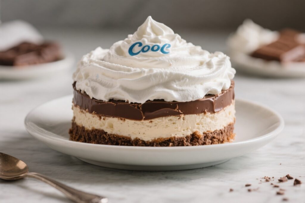 Keto Dessert With Cool Whip And Chocolate Layers