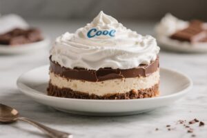 Keto Dessert With Cool Whip And Chocolate Layers
