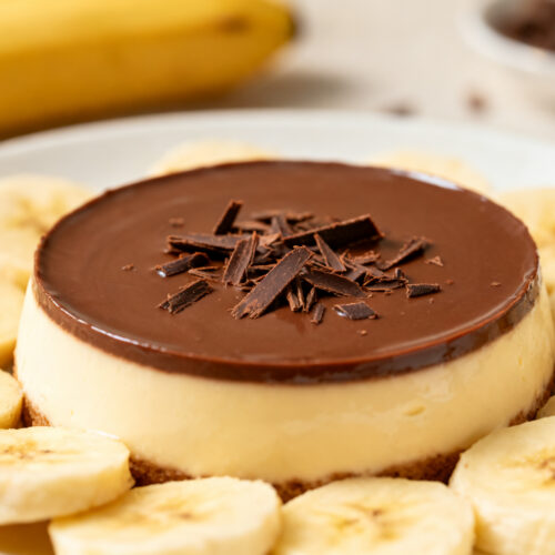 Banana Cream Dessert With Chocolate Layer