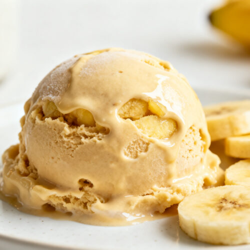 2 Ingredient Frozen Banana Ice Cream
