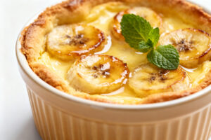 Easy Banana Custard Bake